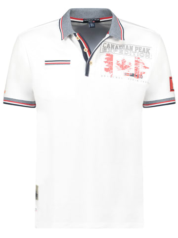 Canadian Peak Koszulka polo "Krusteak" w kolorze białym