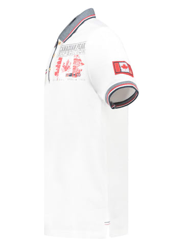Canadian Peak Poloshirt "Krusteak" wit