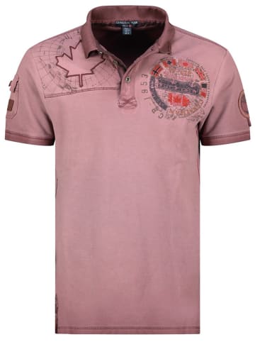 Canadian Peak Poloshirt "Kinflateak" bordeaux
