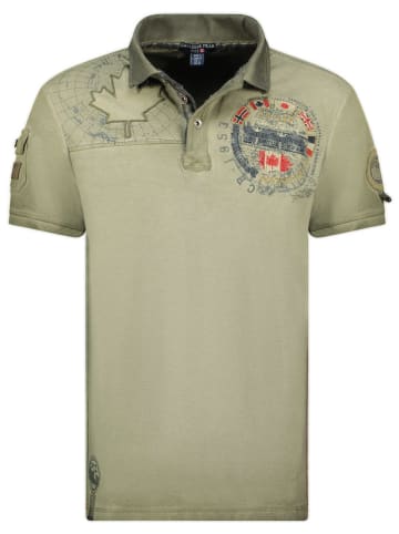 Canadian Peak Poloshirt "Kinflateak" in Khaki