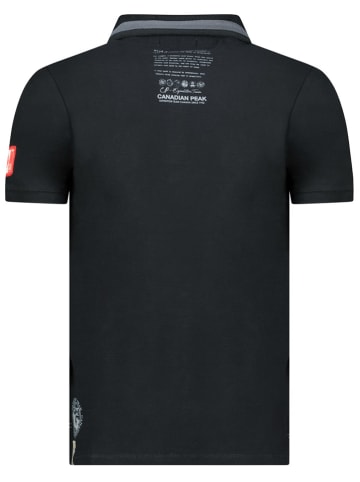 Canadian Peak Koszulka polo "Karueneak" w kolorze czarnym