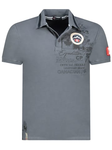 Canadian Peak Koszulka polo "Karueneak" w kolorze szarym