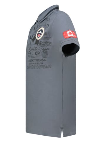 Canadian Peak Koszulka polo "Karueneak" w kolorze szarym