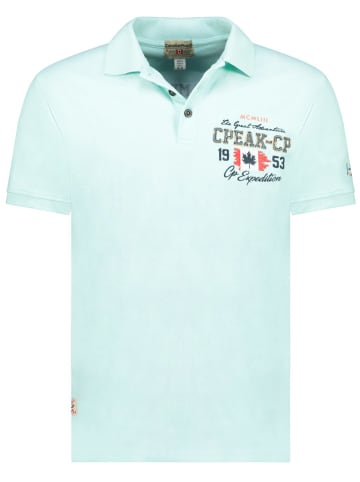 Canadian Peak Poloshirt "Kapucineak" in Hellblau