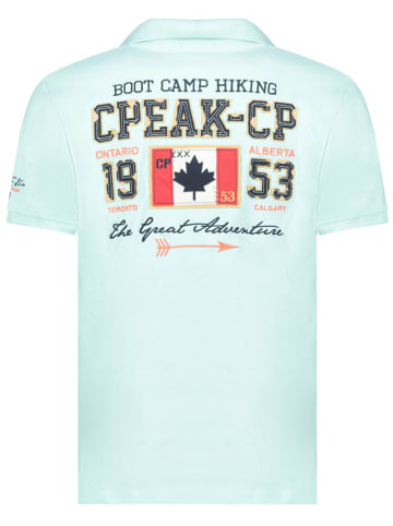 Canadian Peak Poloshirt "Kapucineak" in Hellblau