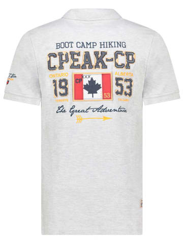 Canadian Peak Koszulka polo "Kapucineak" w kolorze szarym