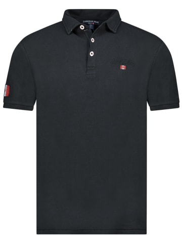 Canadian Peak Poloshirt "Karseak" in Schwarz