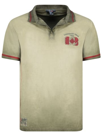 Canadian Peak Koszulka polo "Kotzeak" w kolorze khaki
