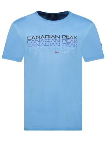 Canadian Peak Koszulka "Jayeak" w kolorze niebieskim