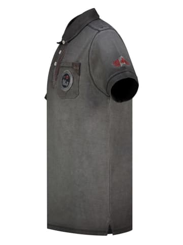 Canadian Peak Poloshirt "Kimaceak" in Anthrazit