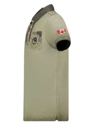 Canadian Peak Koszulka polo "Kimaceak" w kolorze khaki