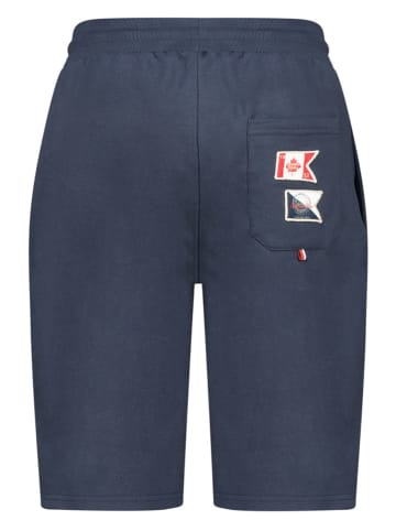 Canadian Peak Bermudy dresowe "Pogoeak" w kolorze granatowym