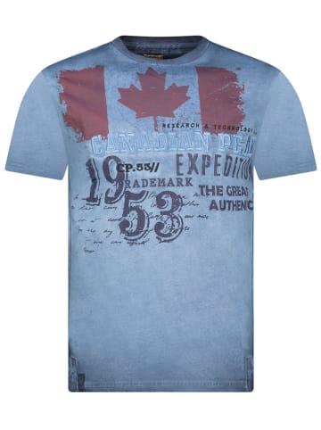 Canadian Peak Shirt "Jeleganteak" in Blau