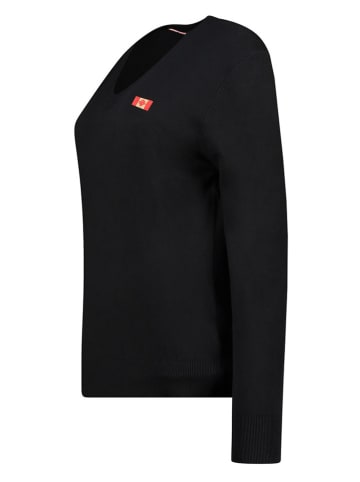 Canadian Peak Sweter "Falonneak" w kolorze czarnym