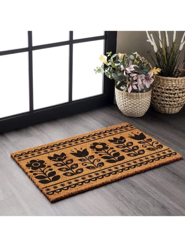 Butter Kings Kokos-Fußmatte in Hellbraun - (L)40 x (B)60 cm
