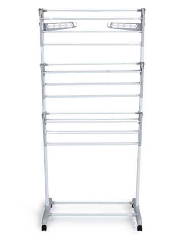 Lifa Living Wäscheständer in Weiß/ Grau - (B)126 x (H)160 x (T)57 cm