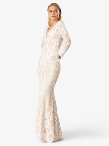 APART Paillettenjurk wit/beige