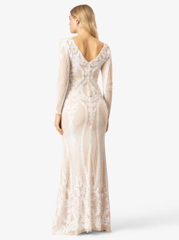 APART Paillettenjurk wit/beige