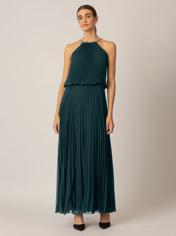 APART Plisseekleid in Petrol