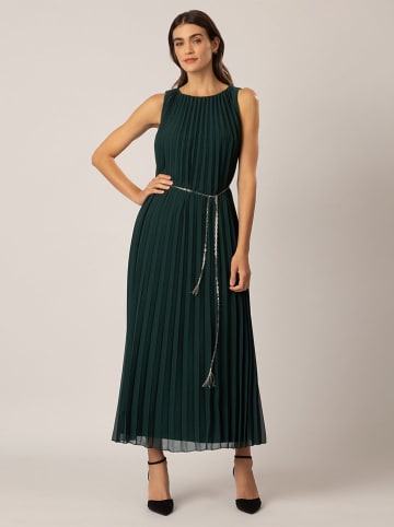 APART Plisseekleid in Petrol