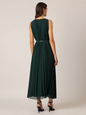 APART Plisseekleid in Petrol