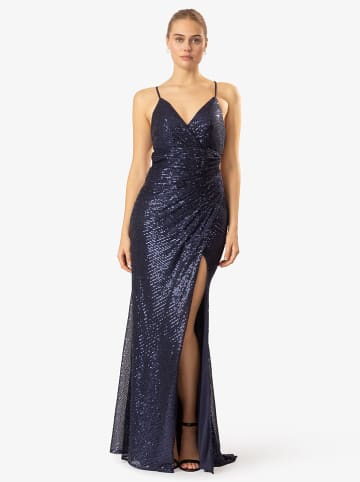 APART Paillettenkleid in Dunkelblau