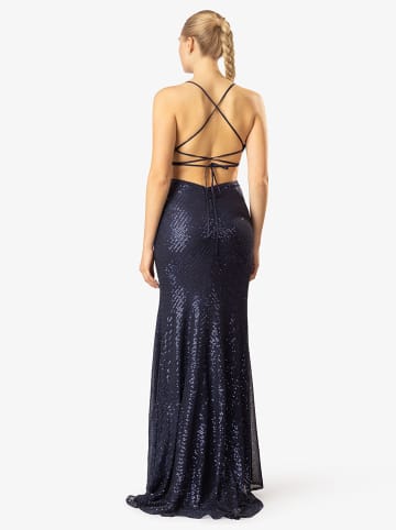 APART Paillettenkleid in Dunkelblau