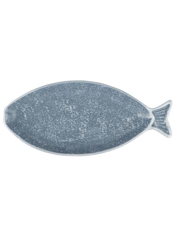 Villa d´Este Serveerbord "Paros" blauw - (L)24 x (B)10,5 cm