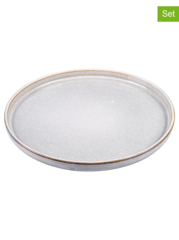 Villa d´Este 6er-Set: Obstteller "The Market" in Creme - Ø 21 cm