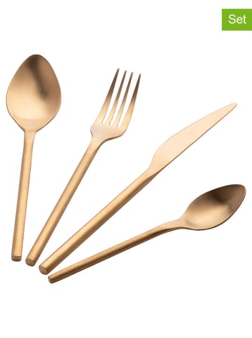 Villa d´Este 24-delige bestekset "Gallery" goudkleurig