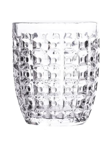 Villa d´Este 6er-Set: Wassergläser "Geometrie" in Bunt - 320 ml