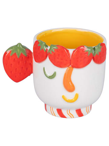 Villa d´Este Kubki (2 szt.) "Fruit Life" w kolorze czerwono-żółtym - 280 ml