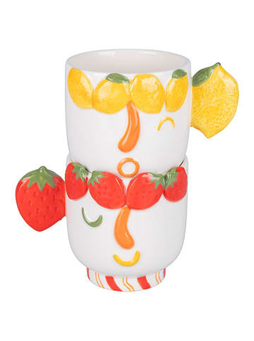 Villa d´Este Kubki (2 szt.) "Fruit Life" w kolorze czerwono-żółtym - 280 ml