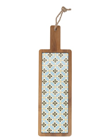 Villa d´Este 4er-Set: Schneidebretter "Valladolid" in Hellbraun/ Bunt - (B)12,5 x (H)40 cm