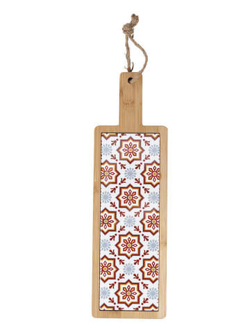 Villa d´Este 4er-Set: Schneidebretter "Valladolid" in Hellbraun/ Bunt - (B)12,5 x (H)40 cm
