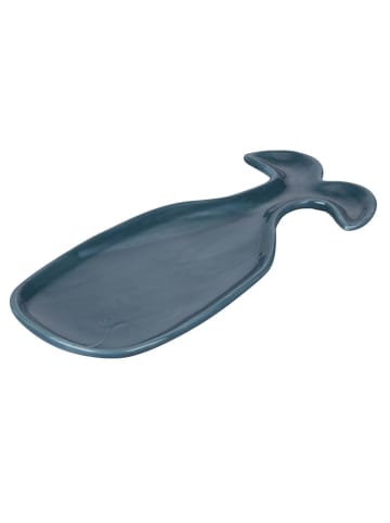 Villa d´Este Lepelhouder "Whale" donkerblauw - (L)30 x (B)13 cm