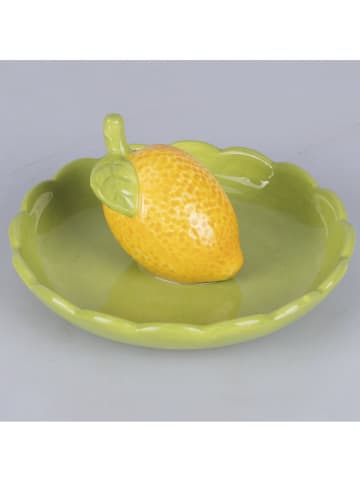 Villa d´Este Spodek "Fruit Life" w kolorze zielono-żółtym - Ø 11,2 cm