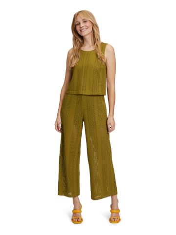 Vera Mont Jumpsuit in Moosgrün