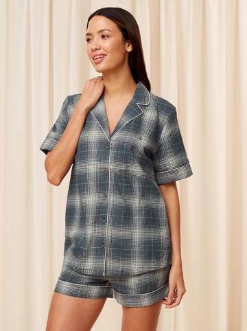Triumph Pyjama in Dunkelblau
