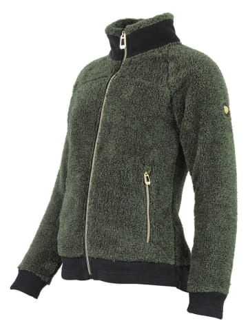 Peak Mountain Kurtka polarowa "Achef" w kolorze khaki