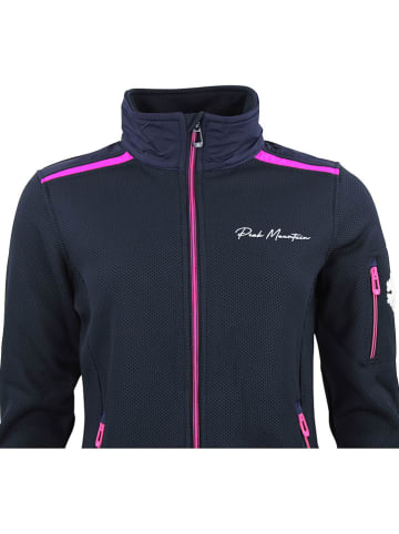 Peak Mountain Softshelljacke "Achille" in Dunkelblau/ Pink
