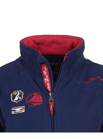 Peak Mountain Fleecejacke "Aspoy" in Dunkelblau