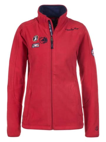Peak Mountain Fleecejacke "Aspoy" in Rot
