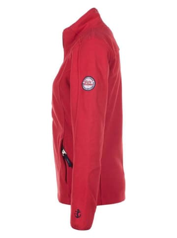 Peak Mountain Fleecejacke "Aspoy" in Rot