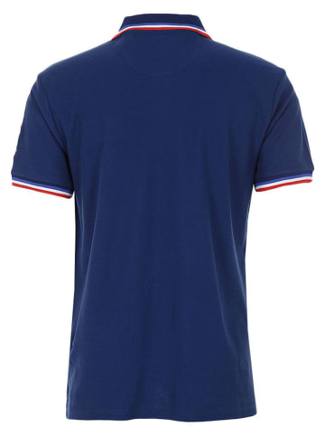 Peak Mountain Poloshirt "Calor" donkerblauw