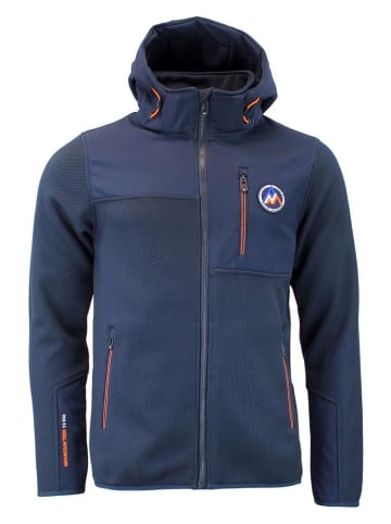Peak Mountain Fleece vest "Carhood" donkerblauw