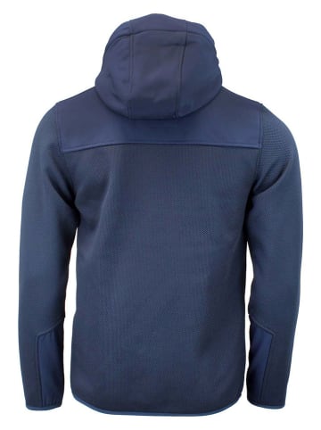 Peak Mountain Softshelljas "Carhood" donkerblauw
