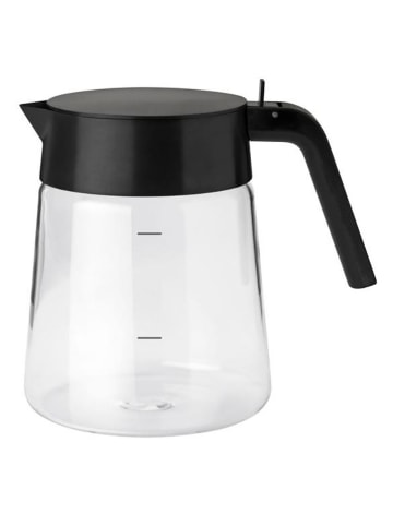 Stelton Serveerkan "Nohr" transparant/zwart - 1,2 l