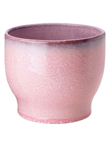 Knabstrup Blumenübertopf "Knabstrup" in Rosa - (H)12,5 x Ø 14,5 cm