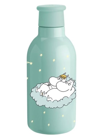 RIG-TIG Butelka termiczna "Moomin" w kolorze miętowym - 500 ml